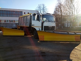 Отвалы снежные